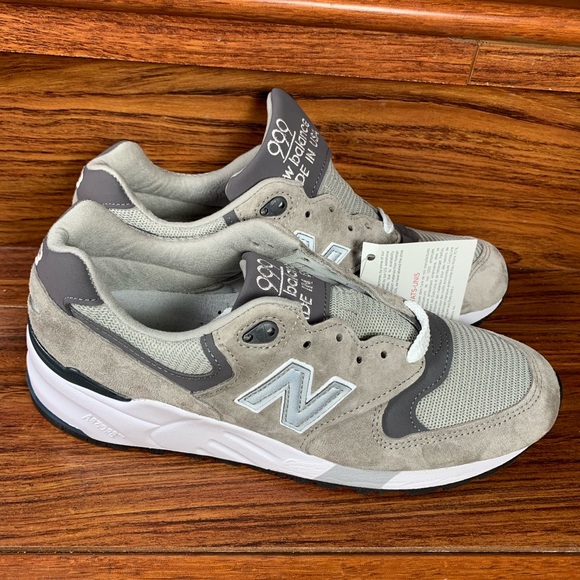 NEW- New Balance 999 Grey Pewter Running Shoes - Picture 3 of 6
